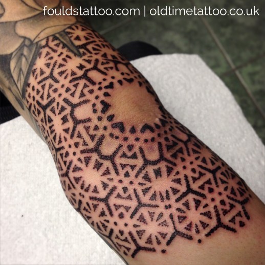 Dot work elbow